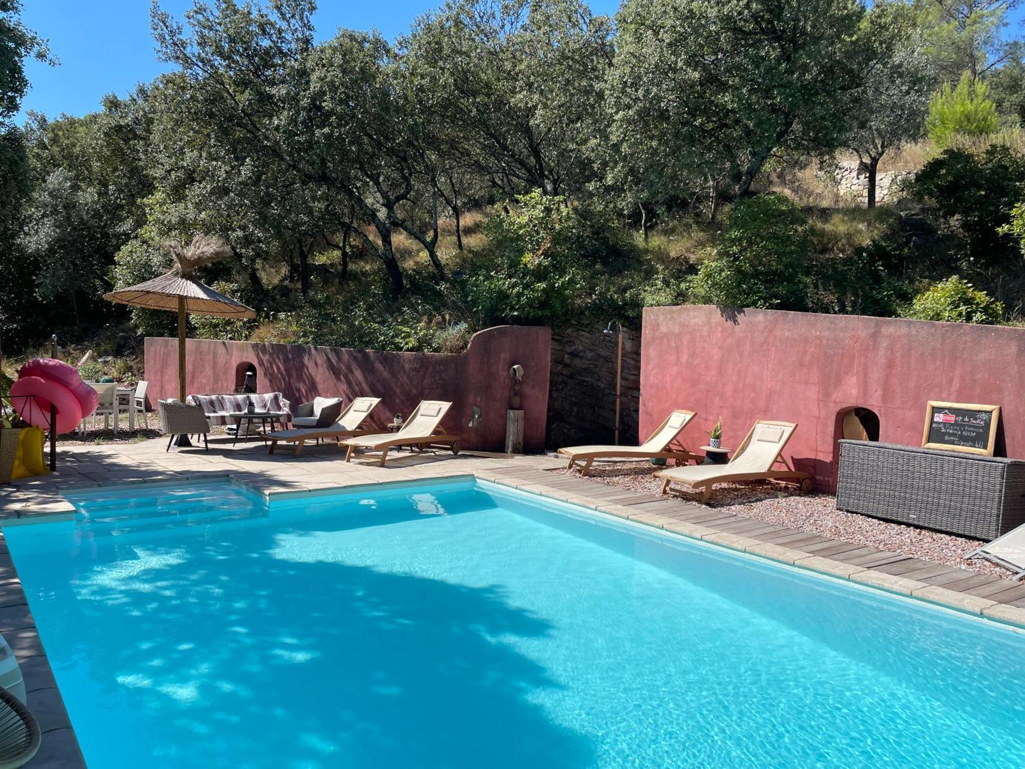 Jolie Annexe Du Mas Dans Le Cœur De La Garrigue Nîmoise